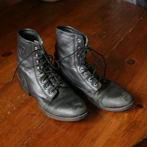 Laced Ariat Boots